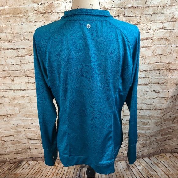 Soybu 1/2 Zip Print Jacket Top XXL - Picture 6 of 6